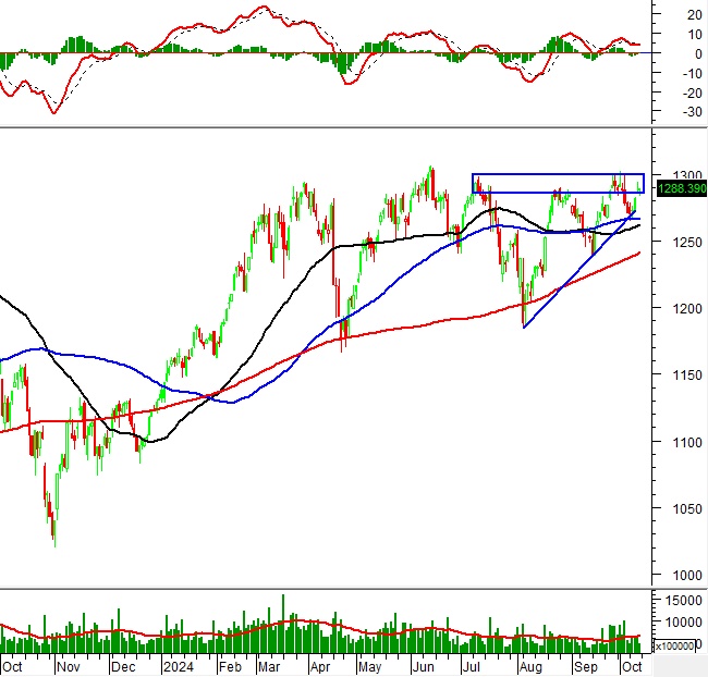 Phân tích kỹ thuật chứng khoán Việt Nam: Tuần 14-18/10/2024