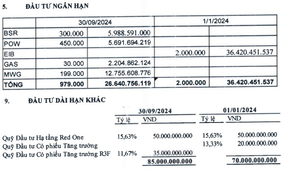 Khoản tài sản ủy thác gần 900 tỷ đồng tại Red Capital đến từ đâu?