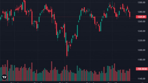Xả lũ bất ngờ, thanh khoản lên đỉnh 13 phiên, VN-Index chạm đáy ngắn hạn
