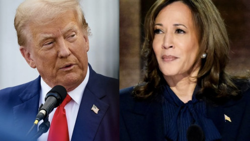 Hai tuần trước bầu cử, ông Trump và bà Harris chạy đua sát nút