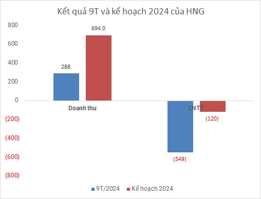 Giảm thu nhập từ chuối và cao su cùng gánh nặng lỗ tỷ giá, HNG lỗ thêm 182 tỷ đồng