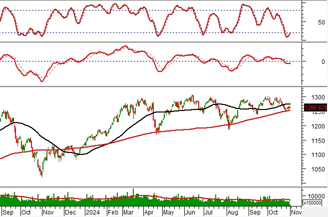 Phân tích kỹ thuật phiên chiều 01/11: Tâm lý thận trọng chi phối thị trường