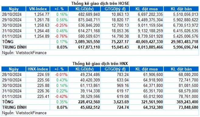 Chứng khoán Tuần 28/10-01/11/2024: Đà hồi phục chưa ổn định