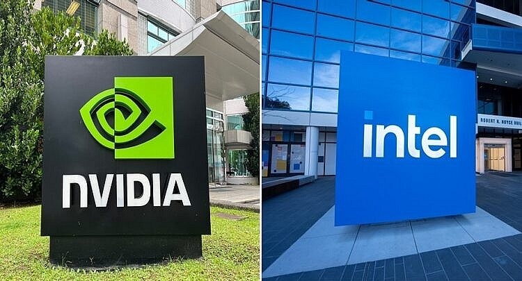 Giá cổ phiếu tăng 900% trong 2 năm, Nvidia “hất cẳng” Intel khỏi Dow Jones sau 25 năm