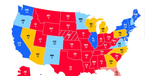 Bầu cử tổng thống Mỹ: Những yếu tố quyết định cuộc đua kịch tính ở 7 bang chiến trường