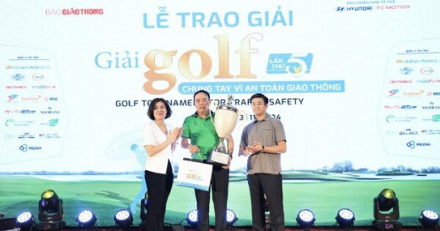 Golfer Hoàng Quân vô địch giải golf Chung tay vì ATGT năm 2024