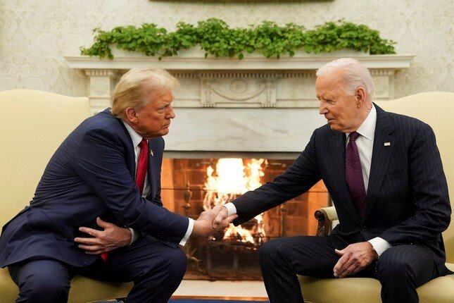 Ông Joe Biden gặp ông Donald Trump tại Nhà Trắng ảnh 2