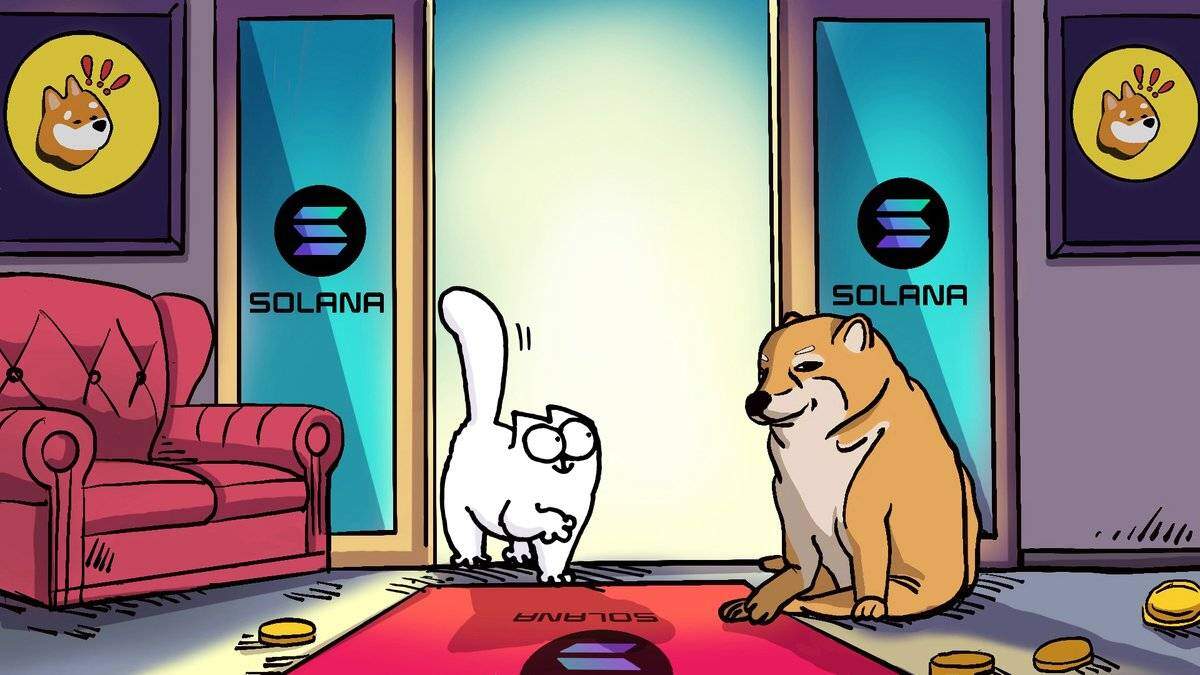 Memecoin hệ mèo Simon's Cat mở rộng sang Solana, giá CAT tăng 130% trong 14 ngày qua