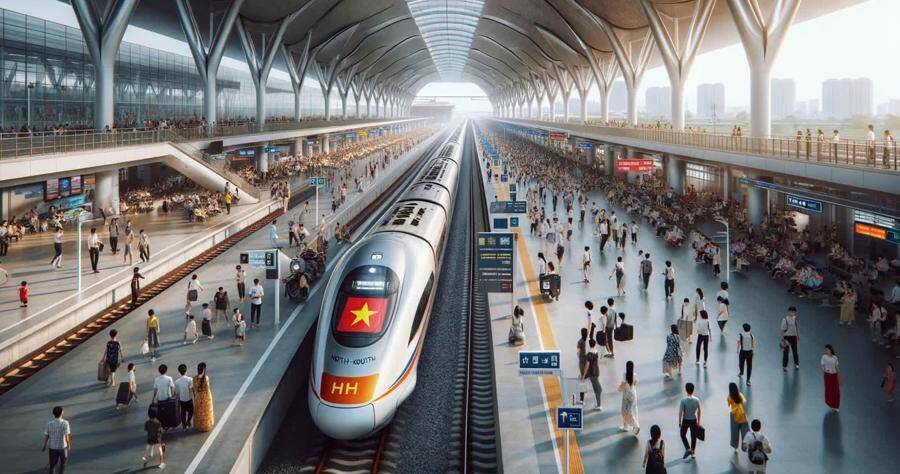 Đầu tư dự án đường sắt tốc độ cao Bắc- Nam: dự kiến bình quân mỗi năm là 5,6 tỷ USD