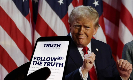 Trump Media đăng ký nhãn hiệu TruthFi, giá cổ phiếu "thăng hoa”