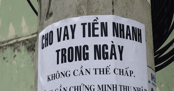 Cảnh giác chiêu trò vay tiền nhanh trong ngày