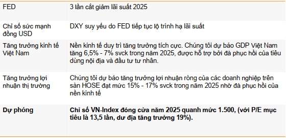 VNDIRECT: VN-Index cuối năm 2024 dao động quanh 1,250 - 1,270, hướng đến 1,500 cuối năm 2025