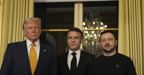 Ông Trump kêu gọi ngừng bắn ngay lập tức ở Ukraine sau cuộc gặp tại Paris