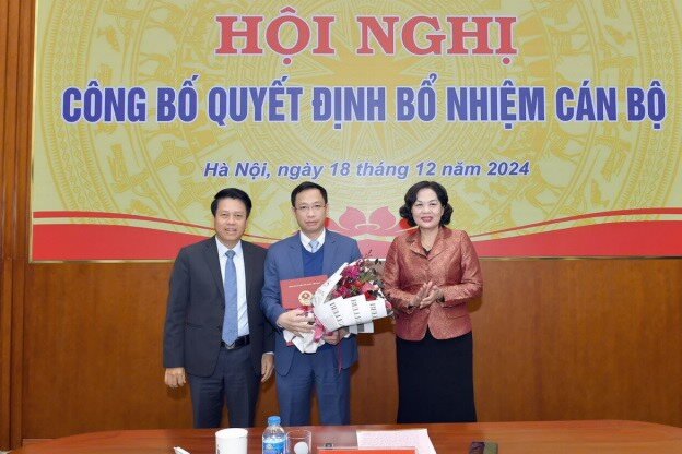 Bổ nhiệm lãnh đạo nhiều đơn vị thuộc Ngân hàng Nhà nước