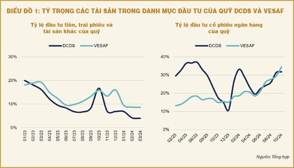 Nhìn lại chiến lược đầu tư của các quỹ trong năm 2024