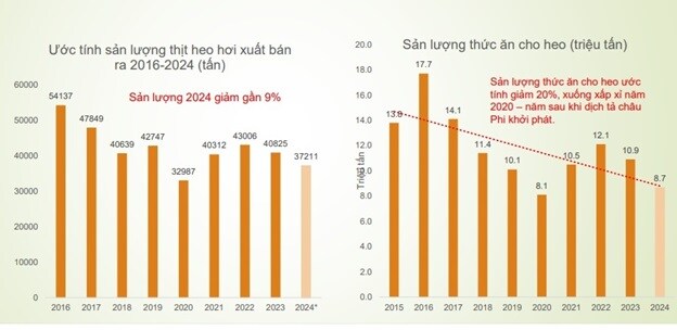 Thấy gì từ giá heo hơi 2024?