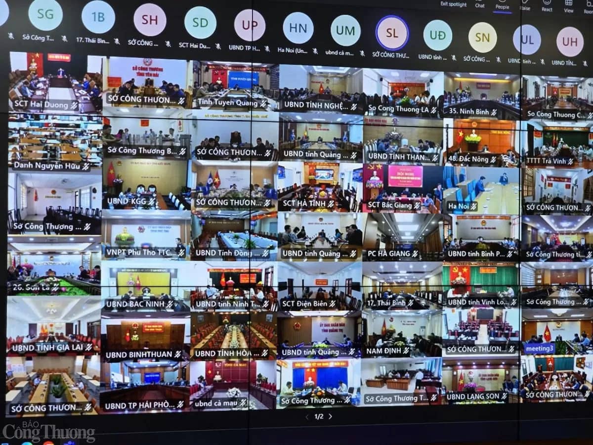 Bộ Công Thương tổ chức hội nghị trực tuyến về điều chỉnh Quy hoạch điện VIII