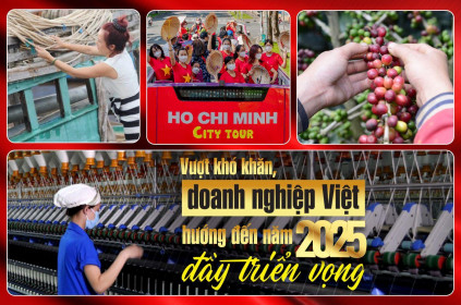 Vượt khó khăn, doanh nghiệp Việt hướng đến năm 2025 đầy triển vọng