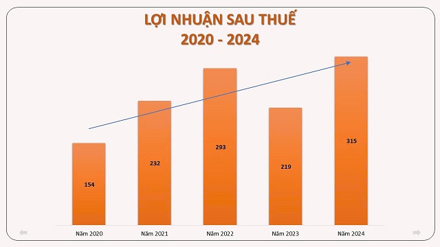 TNG ước lãi ròng 2024 cao nhất 20 năm