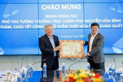 Phó Thủ tướng muốn Hoà Phát nghiên cứu sản xuất ray thép cho đường sắt cao tốc Bắc-Nam