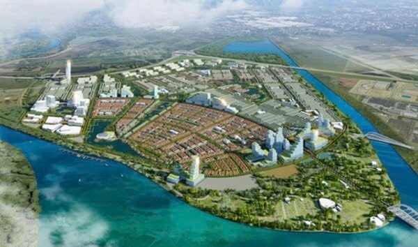 Cấp giấy chứng nhận đăng ký đầu tư cho dự án khu công nghiệp Tràng Duệ 3 và Khu đô thị Tràng Cát