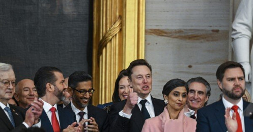 Vai trò nổi bật của tỷ phú Elon Musk trong lễ nhậm chức của ông Trump