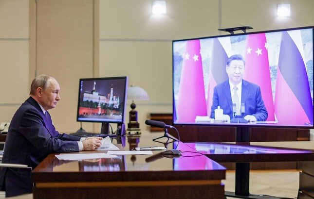 Lãnh đạo Nga - Trung Quốc khẳng định quan hệ thân thiết vào ngày Mỹ có tổng thống mới ảnh 1