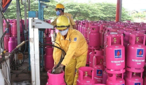 Giá gas bán lẻ trong nước tăng nhẹ từ tháng 2