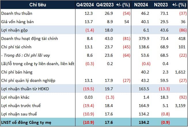 VPH vượt gần 77% kế hoạch lợi nhuận 2024 nhờ chuyển nhượng khu dân cư Nhơn Đức Nhà Bè