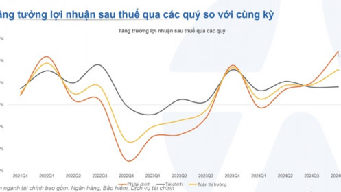 Cập nhật lợi nhuận quý 4/2024: 980 doanh nghiệp báo lãi tăng mạnh 32,1%, nhóm phi tài chính vượt trội tăng 48,7%
