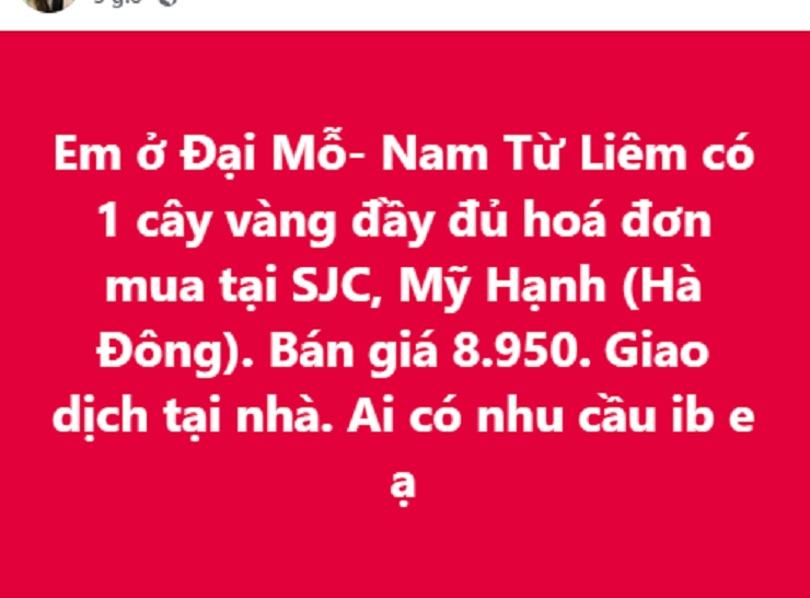 Vàng biến động mạnh, rộ mua bán vàng sang tay “cưa đôi” chênh lệch