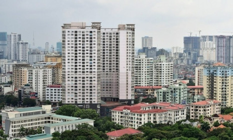 Giá nhà đang cao hơn khoảng 2,3 đến 10 lần so với thu nhập trung bình của hộ gia đình tại Hà Nội
