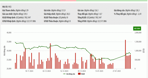 Ủy viên Hội đồng quản trị VGS kiên trì muốn bán hết cổ phiếu