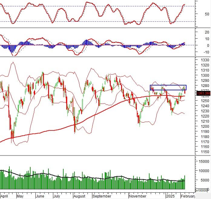 Vietstock Daily 11/02/2025: Rung lắc khi test đỉnh cũ