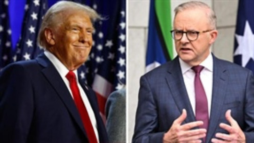 Trump cân nhắc miễn thuế thép, nhôm cho Australia