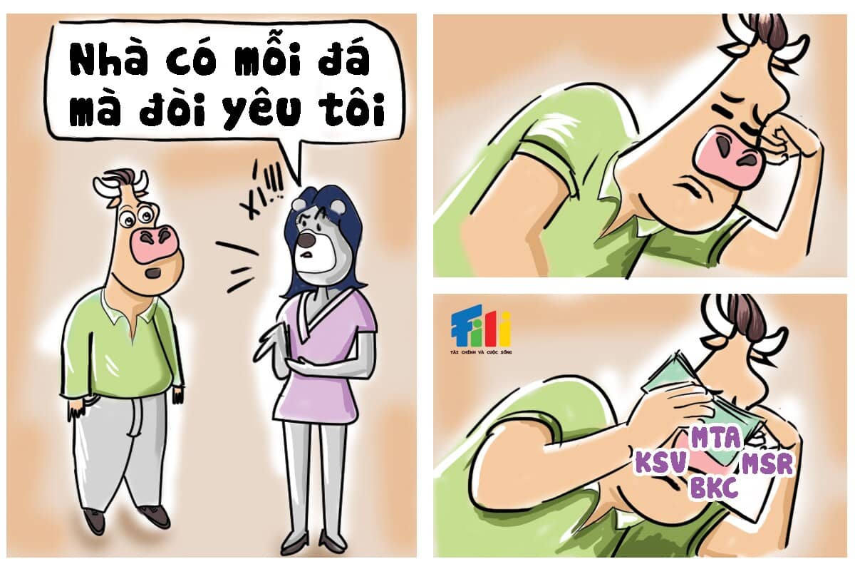 [Ảnh chế] Cổ phiếu khoáng sản gây sốt