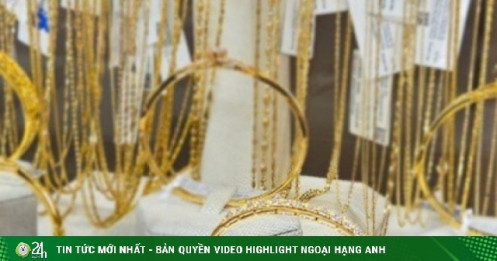 Cuối ngày 24-2, giá vàng miếng SJC, vàng nhẫn bất ngờ tăng vọt