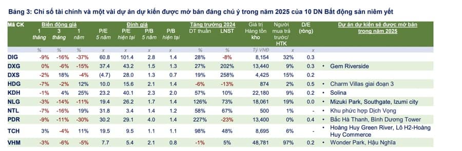 Cổ phiếu nhóm bất động sản dân cư vẫn khó trong nửa đầu năm 2025?