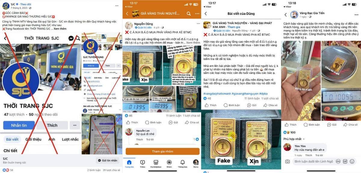 Mua vàng trên chợ mạng: Cẩn trọng kẻo “tiền tất tật mang“