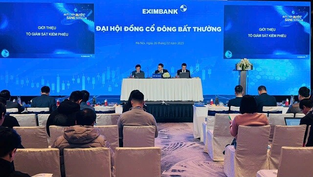 ĐHĐCĐ bất thường Eximbank: Đợi NHNN chấp thuận chuyển trụ sở chính, bầu bổ sung 3 thành viên BKS