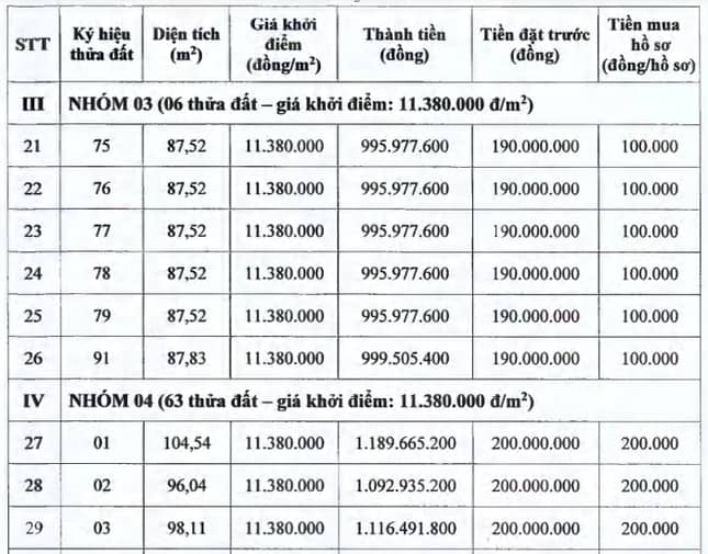89 lô đất huyện ngoại thành Hà Nội lên 'sàn' sau bỏ cọc