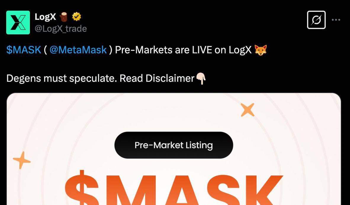 Sàn DEX LogX bị chỉ trích dữ dội vì niêm yết token MASK giả mạo MetaMask