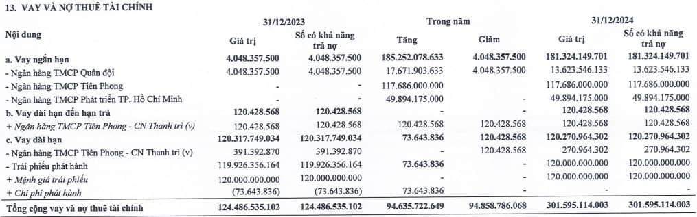 Hậu trúng dự án tại Quy Nhơn, MST tăng vay nợ, kế hoạch lãi tham vọng