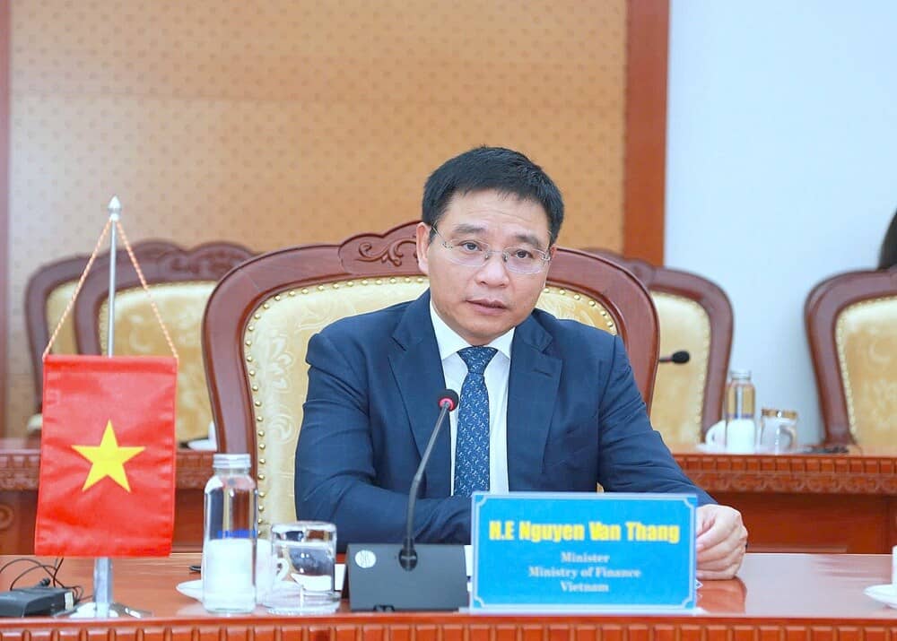 Bộ trưởng Bộ Tài chính Nguyễn Văn Thắng tiếp Giám đốc WB khu vực Việt Nam, Lào, Campuchia