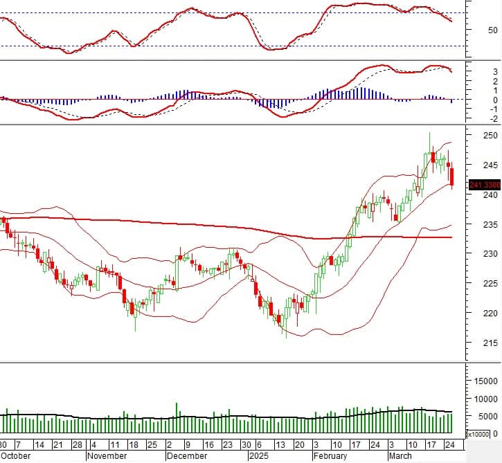 Vietstock Daily 27/03/2025: Áp lực điều chỉnh gia tăng
