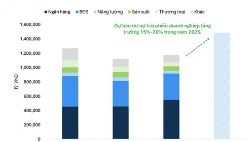Dự báo nợ trái phiếu doanh nghiệp tăng thêm tới 20% trong năm 2025