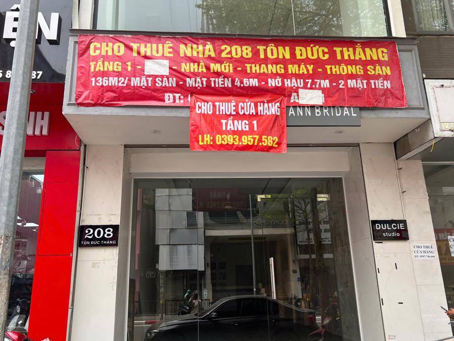 Khó khăn kéo dài, mặt bằng cho thuê tại Hà Nội tiếp tục bị trả lại