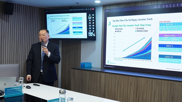 Đẩy mạnh hợp tác chuỗi cung ứng GNH3, mở đường cho sản xuất phân bón và hóa chất xanh