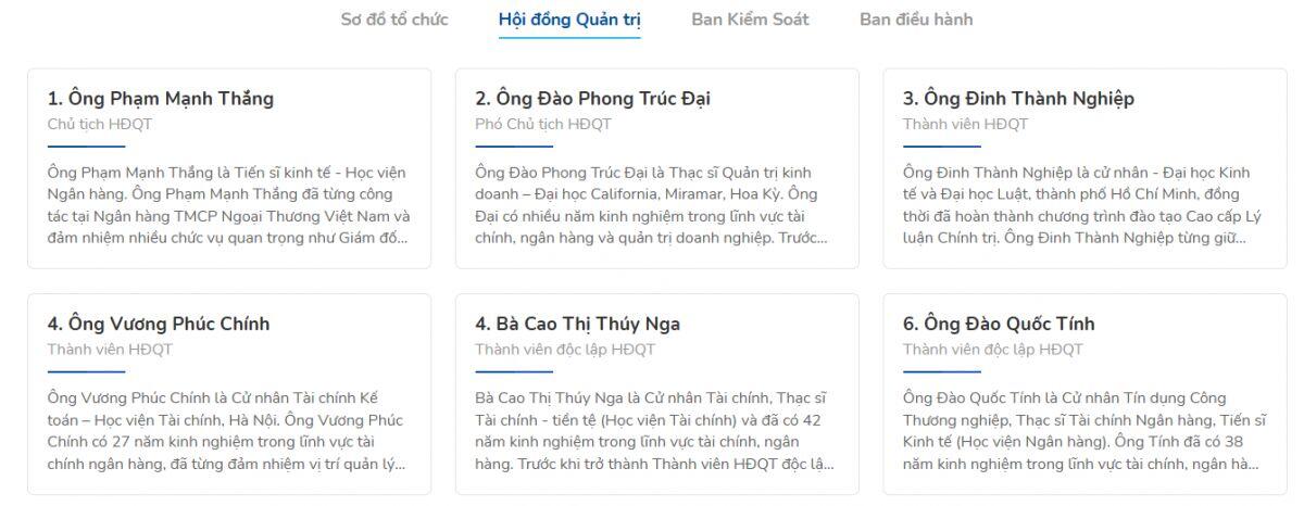 Loại Chủ tịch và Phó Chủ tịch, 2 người mới từ Tập đoàn Thành Công được đề cử vào HĐQT PGBank