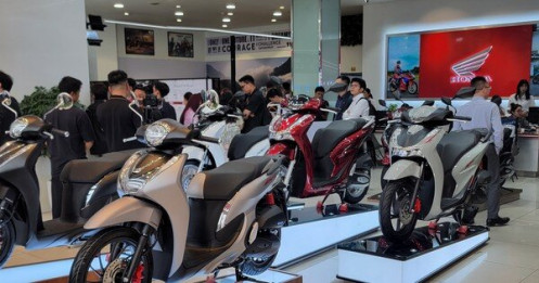 Doanh số xe máy tăng cao trong những tháng đầu năm 2025